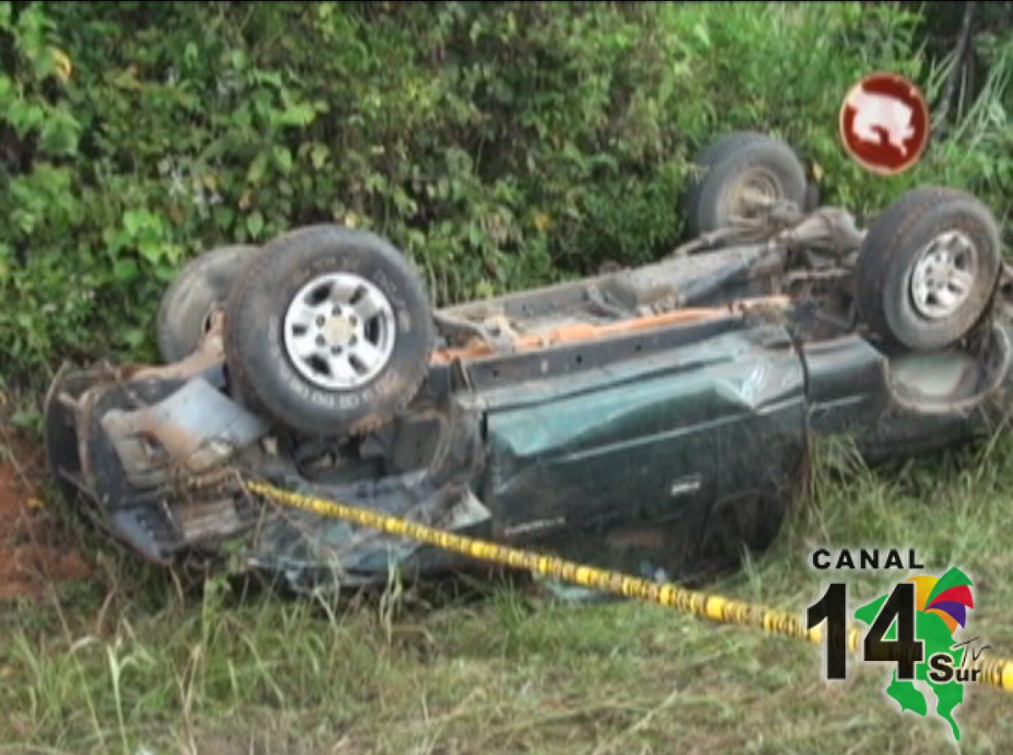 Hombre se quedó dormido mientras conducía y fallece en Pérez Zeledón