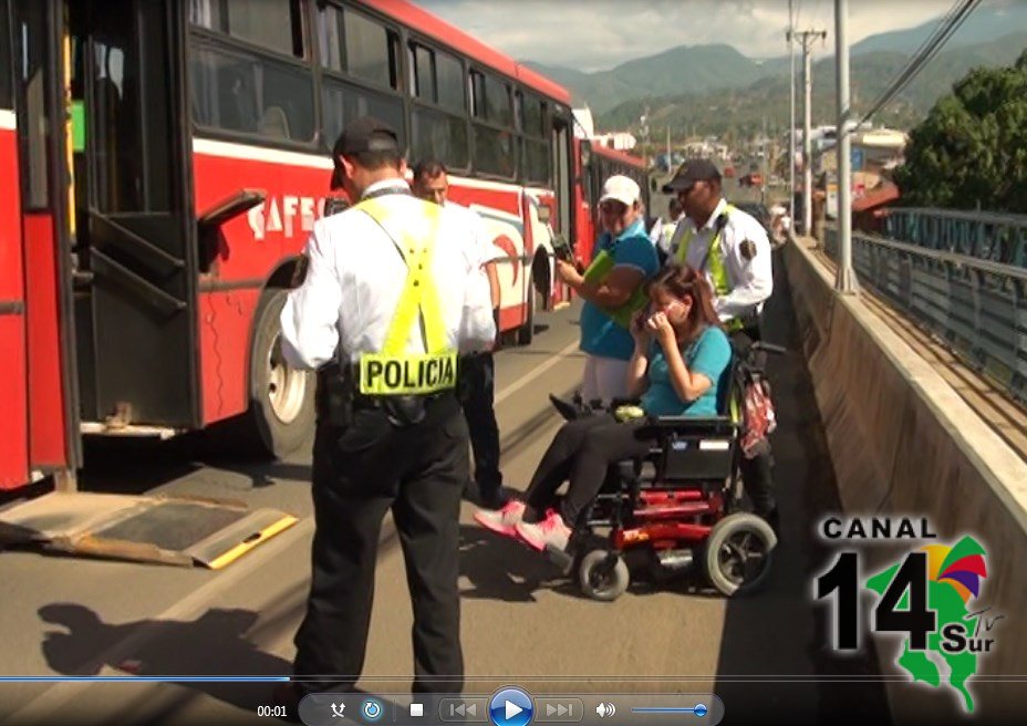 Policía de Tránsito inició operativos en transporte público en Pérez Zeledón