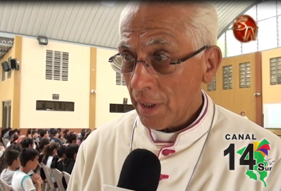 Obispo de la Diócesis de San Isidro de El General da apoyo para el Día Nacional de la Juventud