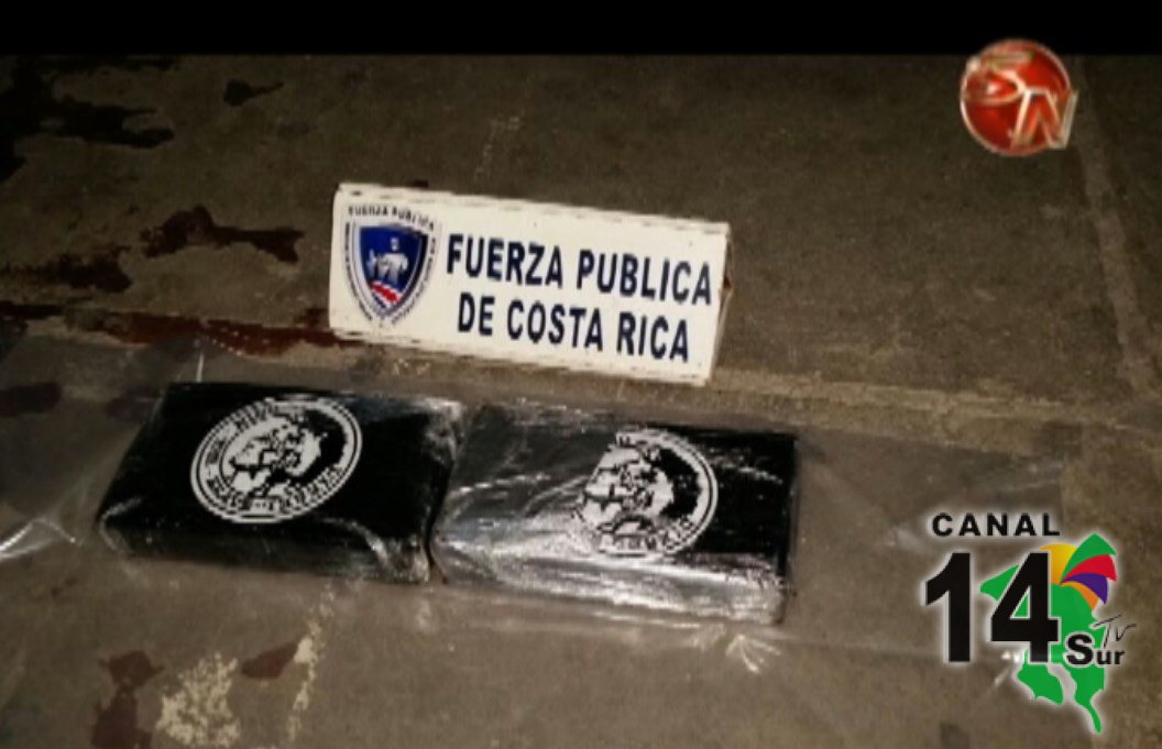 Autoridades  detienen a dos sujetos con carga de cocaína en Paso Canoas