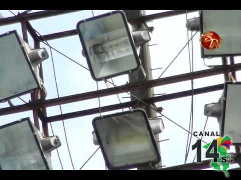 Colocación de luces del Estadio Municipal de Pérez Zeledón se atrasará