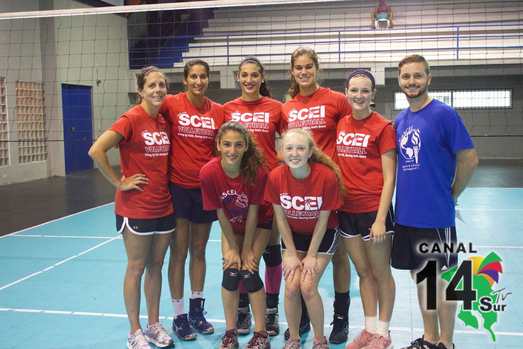 Equipo de voleibol estadounidense tendrá como primer parada San Isidro de El General