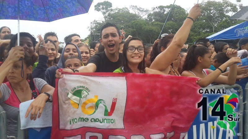 Unos 17 mil jóvenes de todo el país asistieron al Día Nacional de la Juventud en Pérez Zeledón