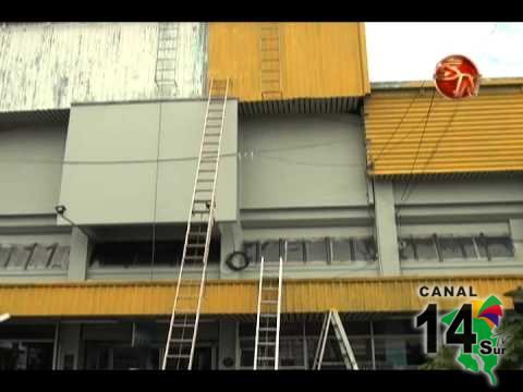 Pintar la fachada del Complejo Cultural es parte de un proyecto para realizar una serie de modificaciones al  edificio