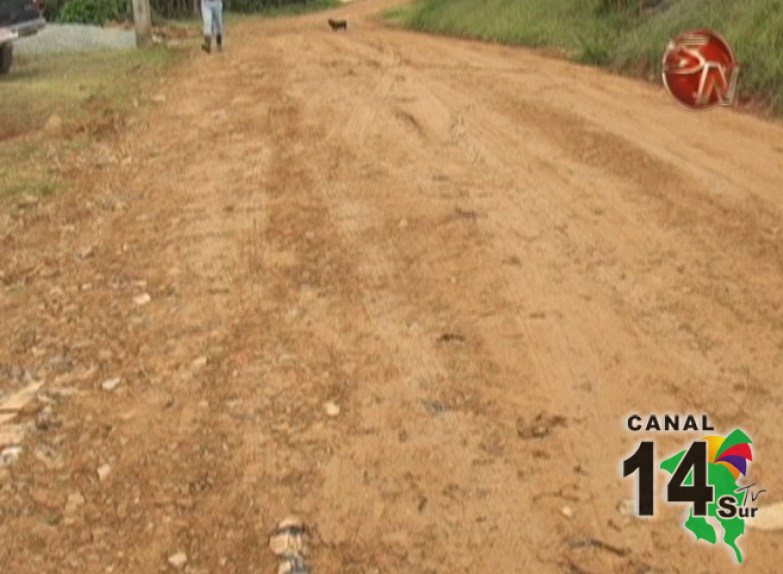 ADI de Tambor de San Pedro trabaja en el mejoramiento del camino