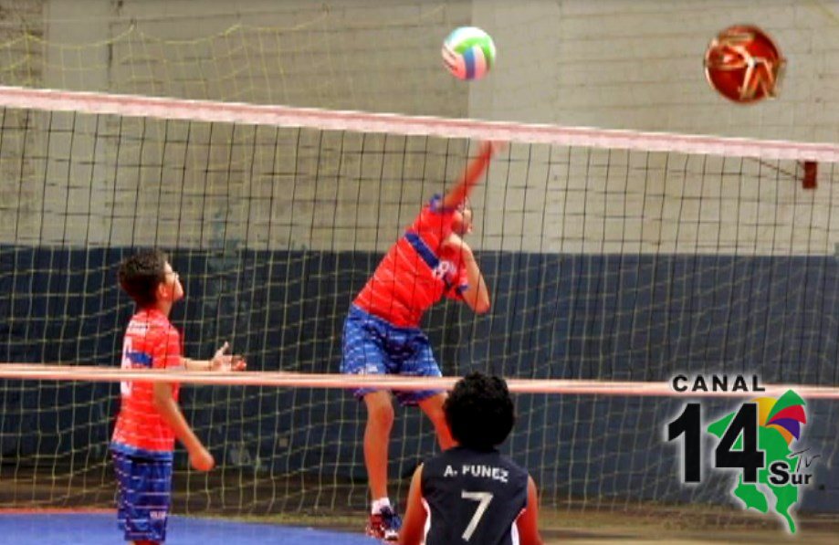 El Equipo de Puerto Jiménez avanzó a las semifinales de minivoleibol en los Juegos Estudiantiles Centroamericanos