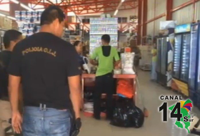 El OIJ allanó un comercio donde vendían de manera ilegal municiones en Coto Brus