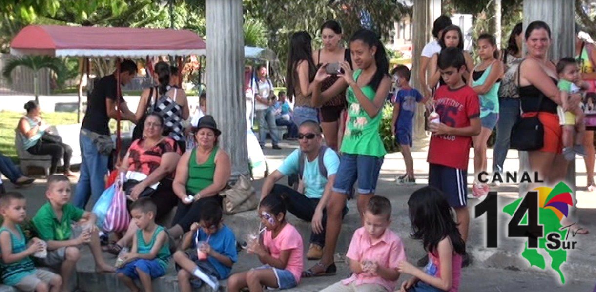 Parque generaleño se llenó de pequeños quienes se divirtieron y jugaron