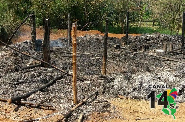 Fuego destruye la casa sagrada de los bribris en Cabagra