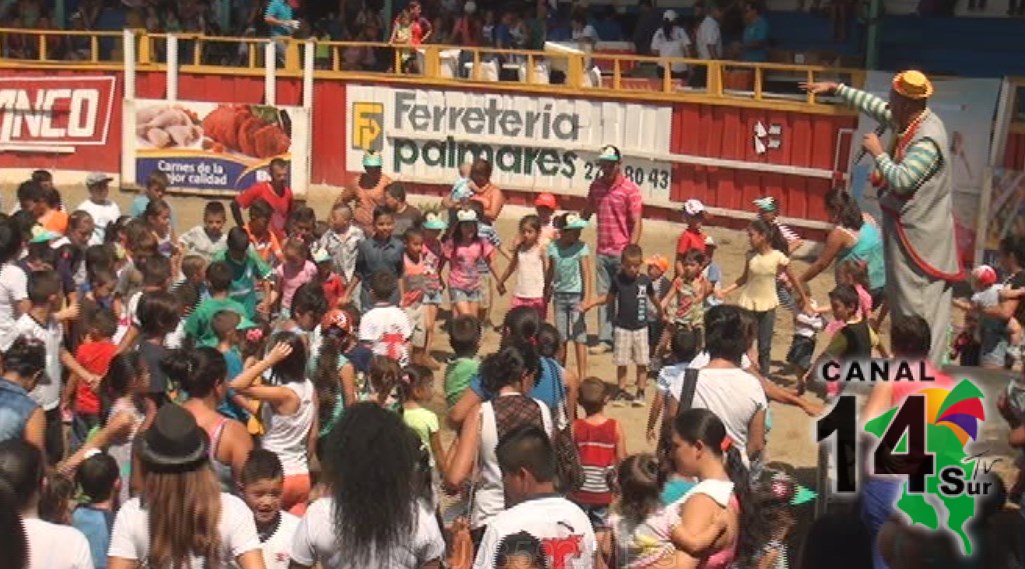 Decenas de pequeños brindaron y disfrutaron de la Fiesta de la Expo