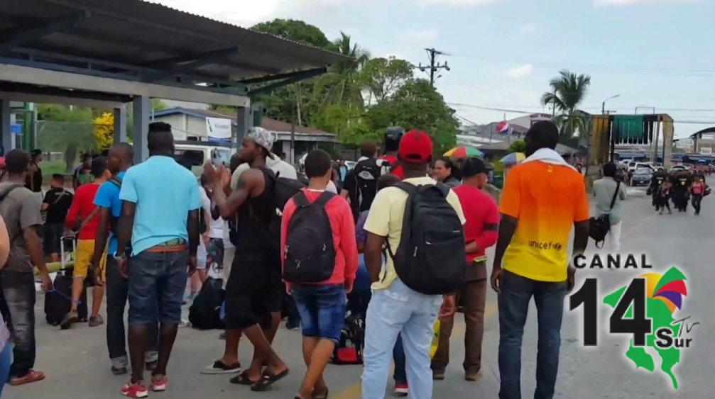 Africanos aceptaron retirarse de la frontera con Panamá