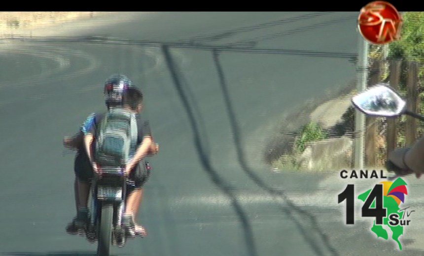 Conductores de moto usan menos el casco en las zonas rurales