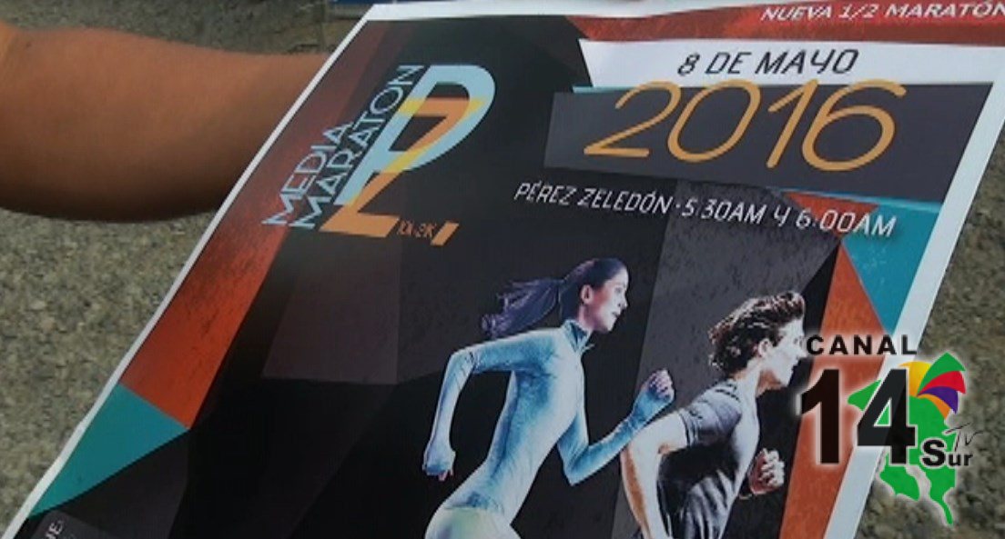 El próximo domingo será la media maratón de Pérez Zeledón