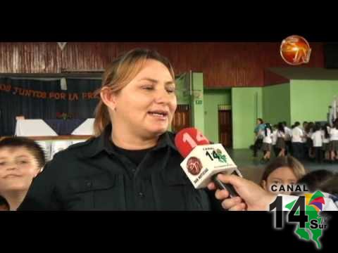 Niños aprendieron de seguridad de la mano de las autoridades del cantón