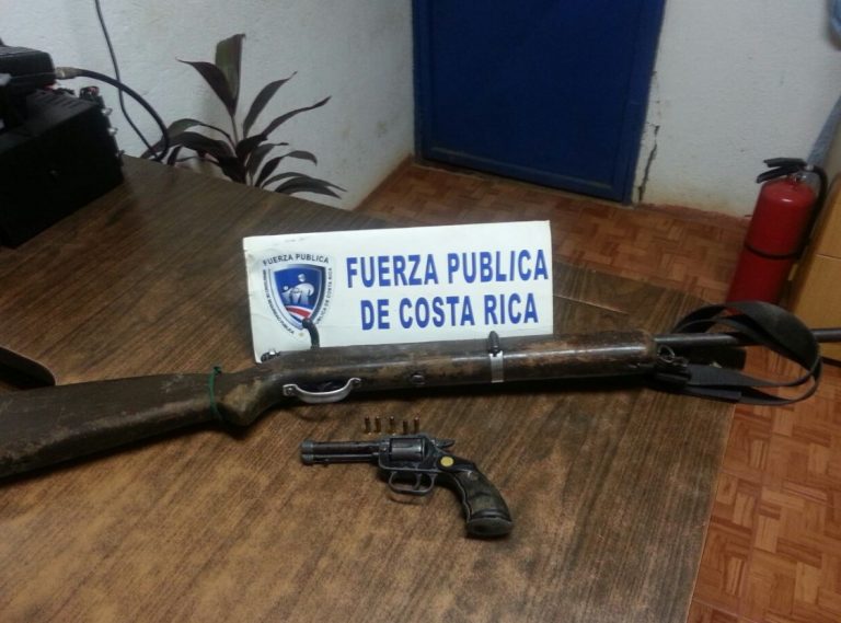 Presuntos cazadores fueron detenidos en Buenos Aires de Puntarenas