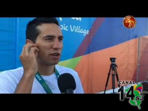 Andrey Fonseca representa con orgullo a la zona Sur en los Juegos Olímpicos