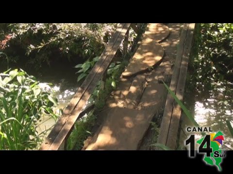 Un pequeño puente en mal estado es la denuncia que nos llega desde Peñas Blancas