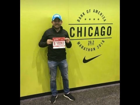 Generaleño fue el único representante de la zona sur en  Maratón de Chicago