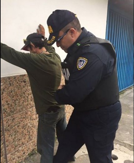 Dos sujetos fueron detenidos por la Fuerza Pública en la zona sur  