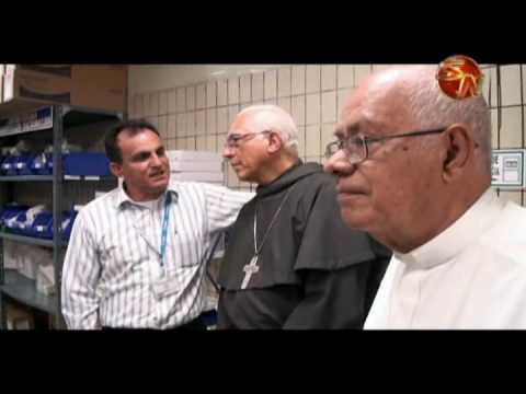 Obispo realiza visita pastoral al Hospital Escalante Pradilla