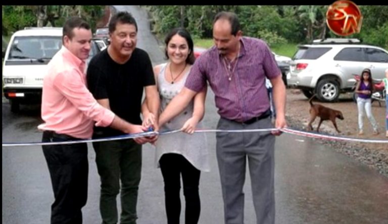 Vecinos de Las Mercedes Arriba inauguraron nueva calle
