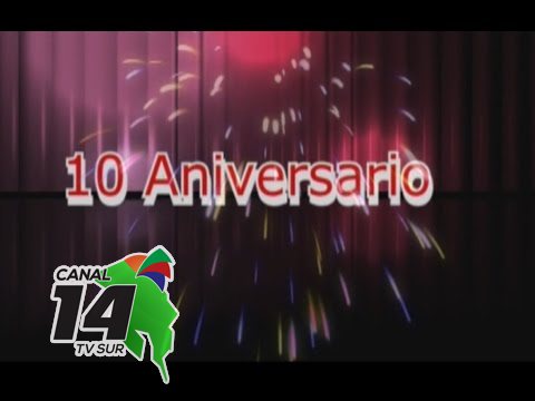 Tv Sur Canal 14 llega a su décimo aniversario