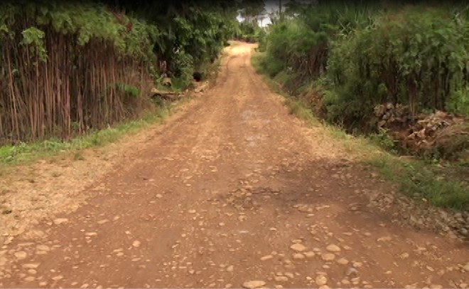 La calle Alvarado, Barrio San Martín en Peñas Blancas, desde ahí llega la denuncia de esta semana