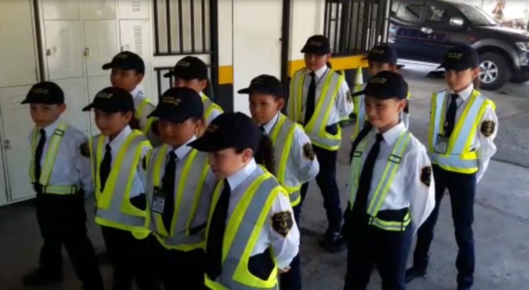 Brigada estudiantil de la Policía de Tránsito de Osa, es todo un ejemplo para la Zona Sur