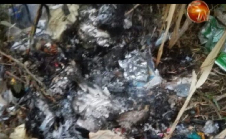 Dirigente denuncia que personas tiraron basura en el sector del río Payner