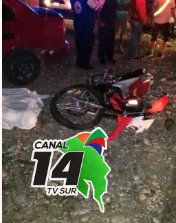 Continúan las muertes de motociclistas, un hombre perdió la vida en Ciudad Neily 
