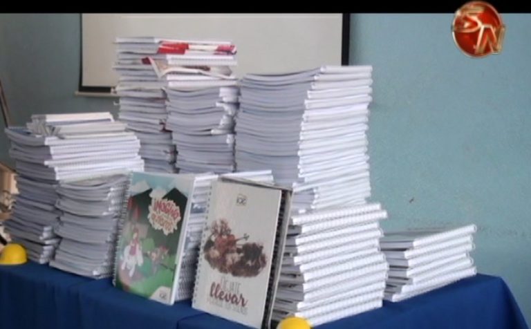 Unos cuatro mil cuadernos son donados a estudiantes generaleños