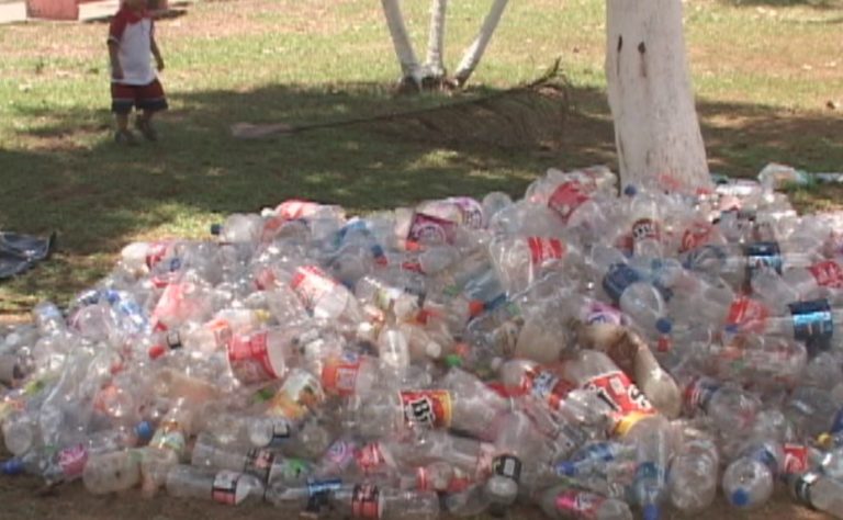 Ministra de Salud pide a la población contribuir a disminuir el uso de plástico