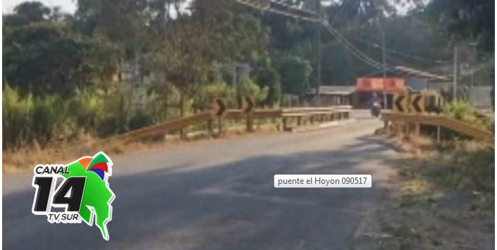 Avanzan los trabajos en el puente de El Hoyón