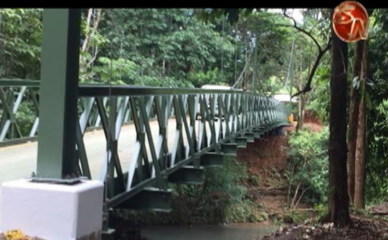 Inder concluye construcción de puente sobre río Agujitas