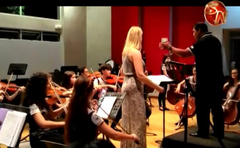 Estudiantes de la Sinfónica muestran todo lo aprendido en cursos en concierto