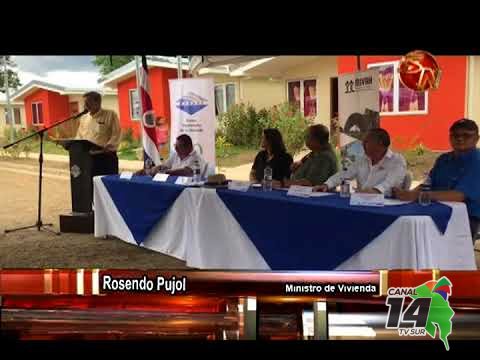 30 familias de escasos recursos tienen casa nueva en Puerto Jiménez