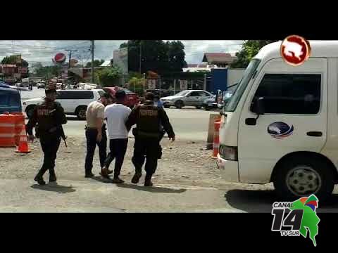 Policía de Fronteras capturó a un presunto asaltante panameño en Paso Canoas