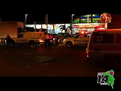 Hombre murió atropellado cerca del puente peatonal en Pérez Zeledón