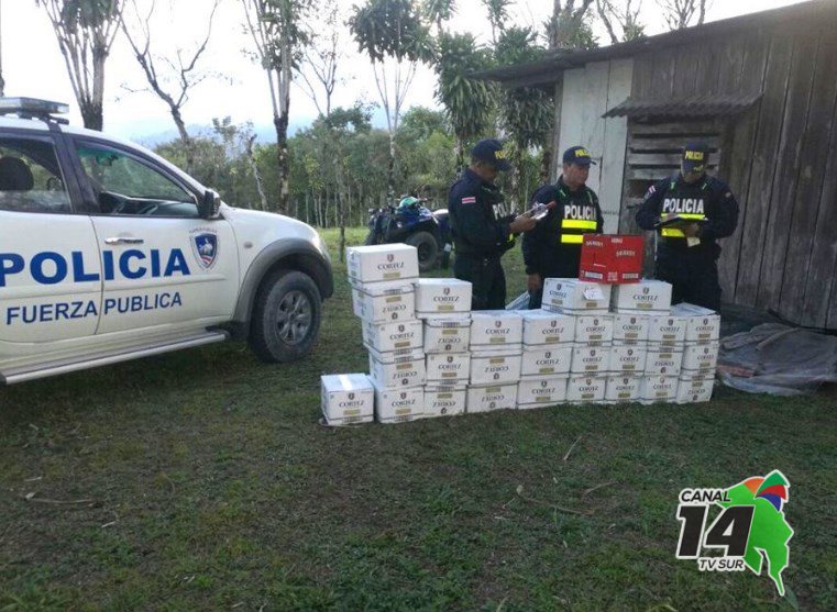 Decomisaron un nuevo cargamento de licor de contrabando en la Zona Sur