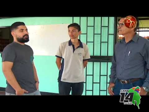 Los estudiantes generaleños Joseth Calderón y Gustavo Castro ganaron la categoría de las ciencias de la computación en la Expo Ingeniería 2018