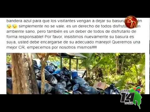 Critican a turistas por dejar basura en el Parque Nacional Marino Ballena