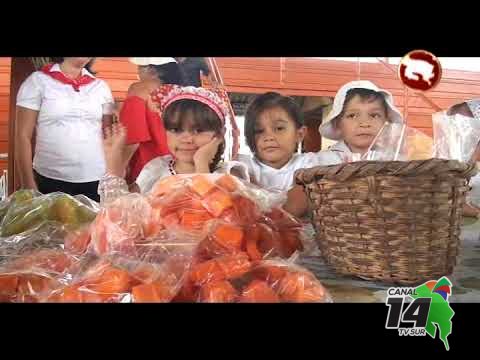 En la Escuela 12 de marzo celebraron este 15 de mayo con una feria del agricultor