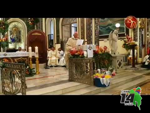 Obispo de San Isidro de El General habló de las injusticias en eucaristía en la Basílica de los Ángeles