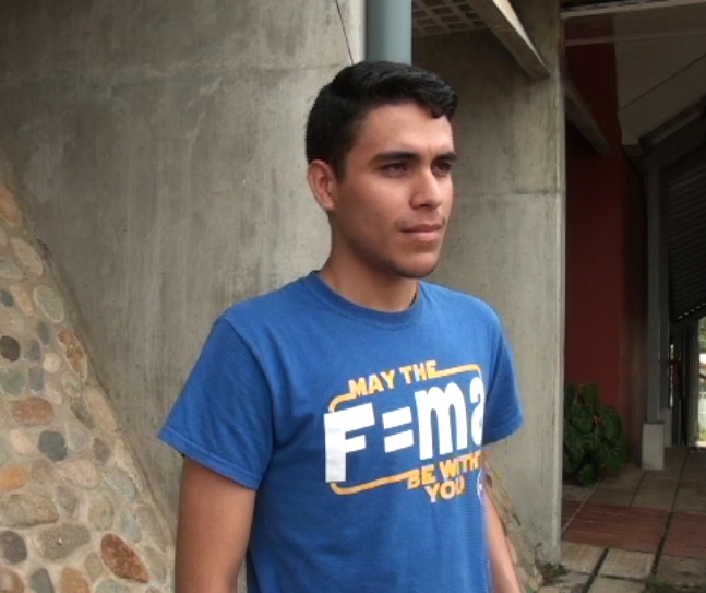 Un joven de Buenos Aires de Puntarenas se encuentra en Houston participando en la Escuela del Espacio