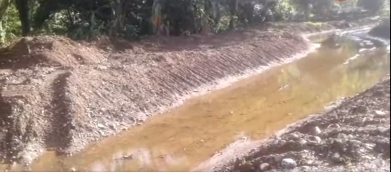 Canalizan y limpian quebradas en Palmar Norte, buscan evitar inundaciones en esta zona