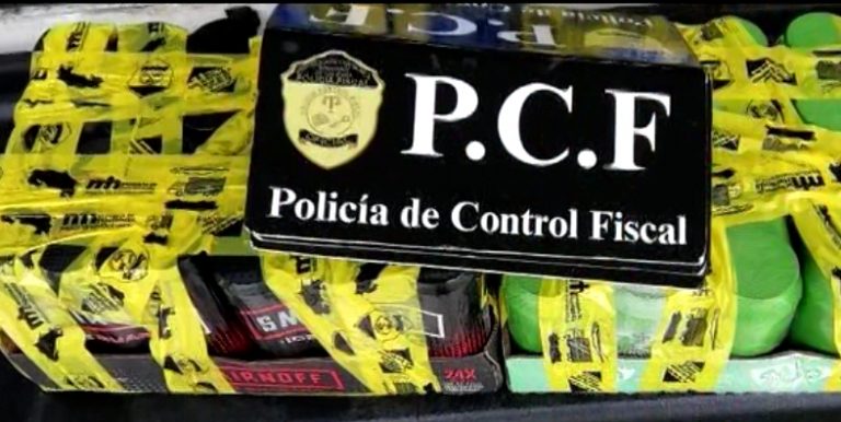 PCF decomisó licor de contrabando en la Zona Sur