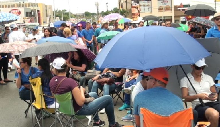 Manifestantes tomaron las calles generaleñas este miércoles