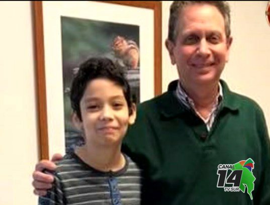 Sebastián González volverá a casa tras vencer el cáncer en operación en los Estados Unidos