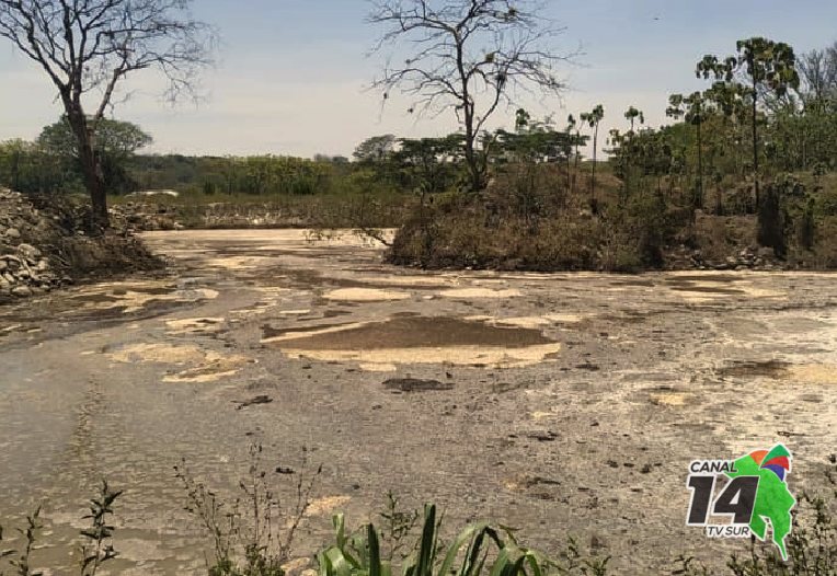 Dirección de Aguas constató daño ambiental en el río Ceibo