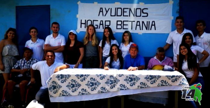 Jóvenes Embajadores realizaron actividad social a beneficio del Hogar Betania